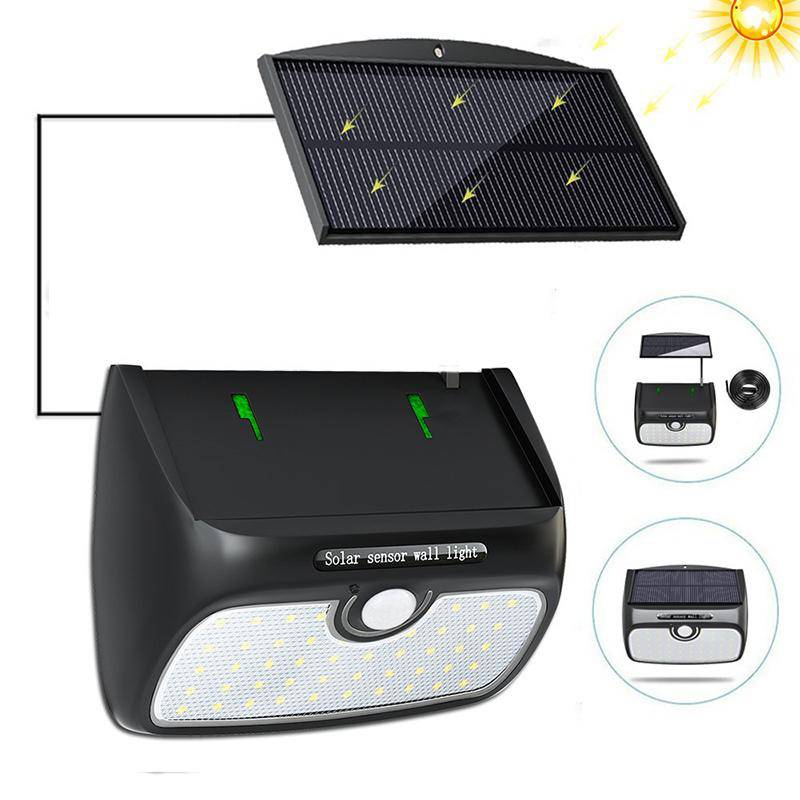 Applique extérieur solaire à 48 LEDs Sensor - vue 3 sur 6