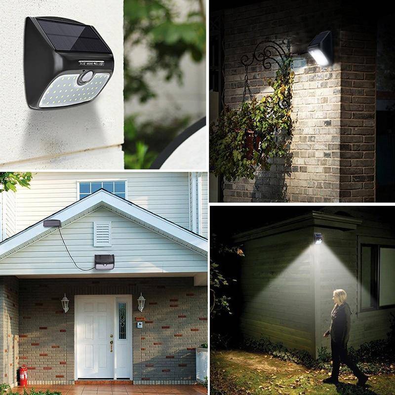 Applique extérieur solaire à 48 LEDs Sensor - vue 2 sur 6