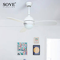 Ventilateur de plafond arrondi Sove