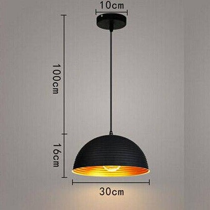 Suspension design demi-boule rayée Cover - vue 7 sur 7