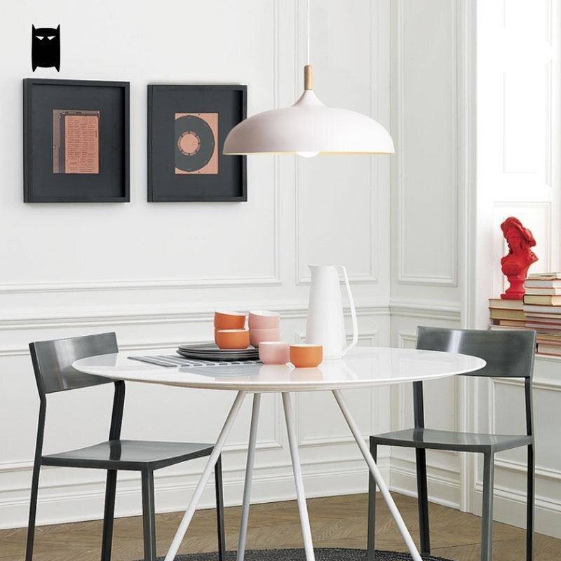 Suspension design LED avec abat-jour arrondi en métal style Sun - vue 2 sur 6