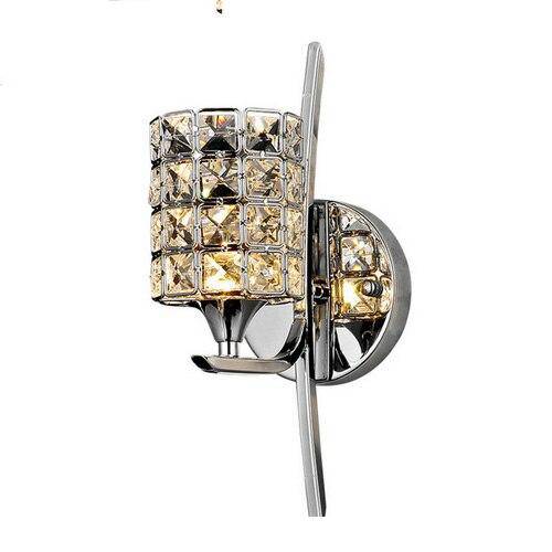 Applique murale chromé avec lampe cristal - vue 5 sur 5
