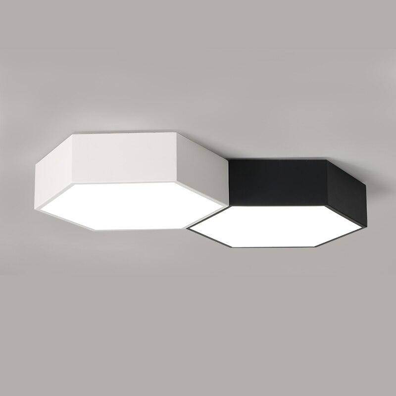 Plafonnier LED hexagonal de couleur Honeycomb - vue 5 sur 5