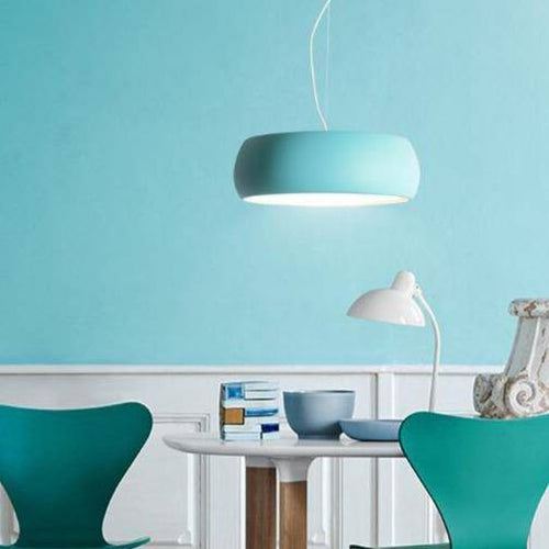 Suspension ronde de couleur vive Creative - vue 3 sur 7