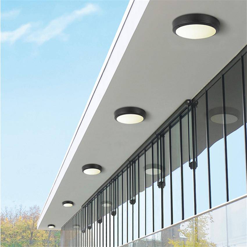 Plafonnier extérieur LED rond Atmosphere - vue 5 sur 6