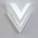 Applique murale LED en forme de V