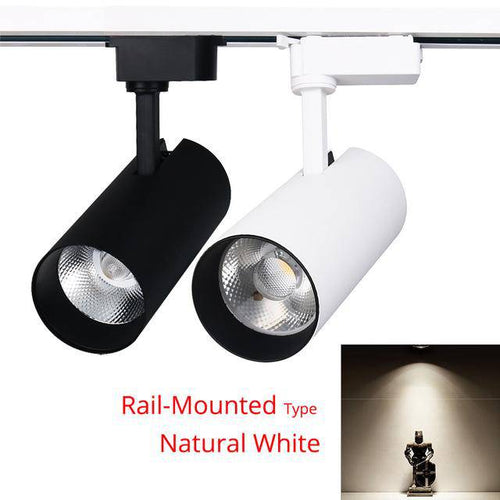 Spot LED à fixer (noir ou blanc) - vue 6 sur 13