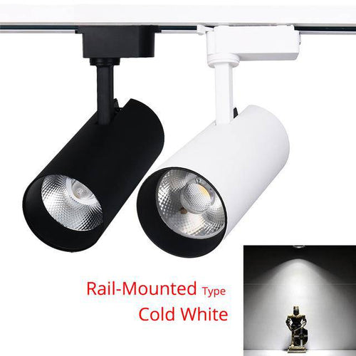 Spot LED à fixer (noir ou blanc) - vue 10 sur 13