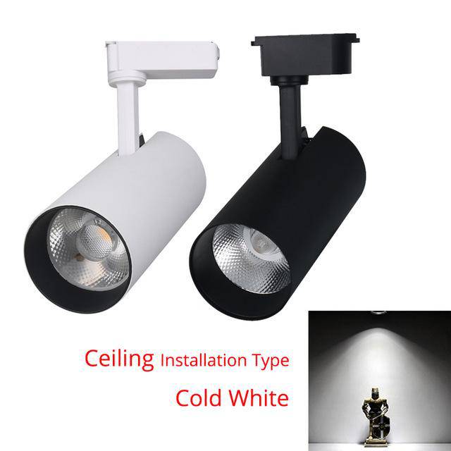 Spot LED à fixer (noir ou blanc) - vue 13 sur 13
