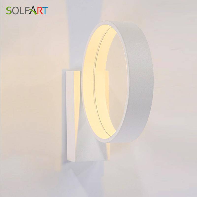 Applique design LED cercle blanc - vue 5 sur 5