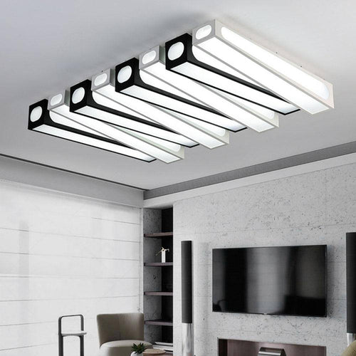 Plafonnier LED rectangles Room - vue 2 sur 3