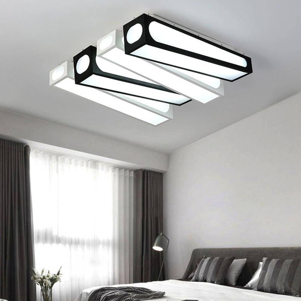 Plafonnier LED rectangles Room - vue 3 sur 3