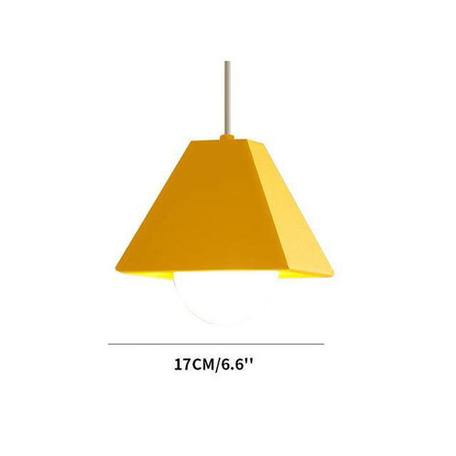Suspension LED triangulaire de couleur - vue 11 sur 11