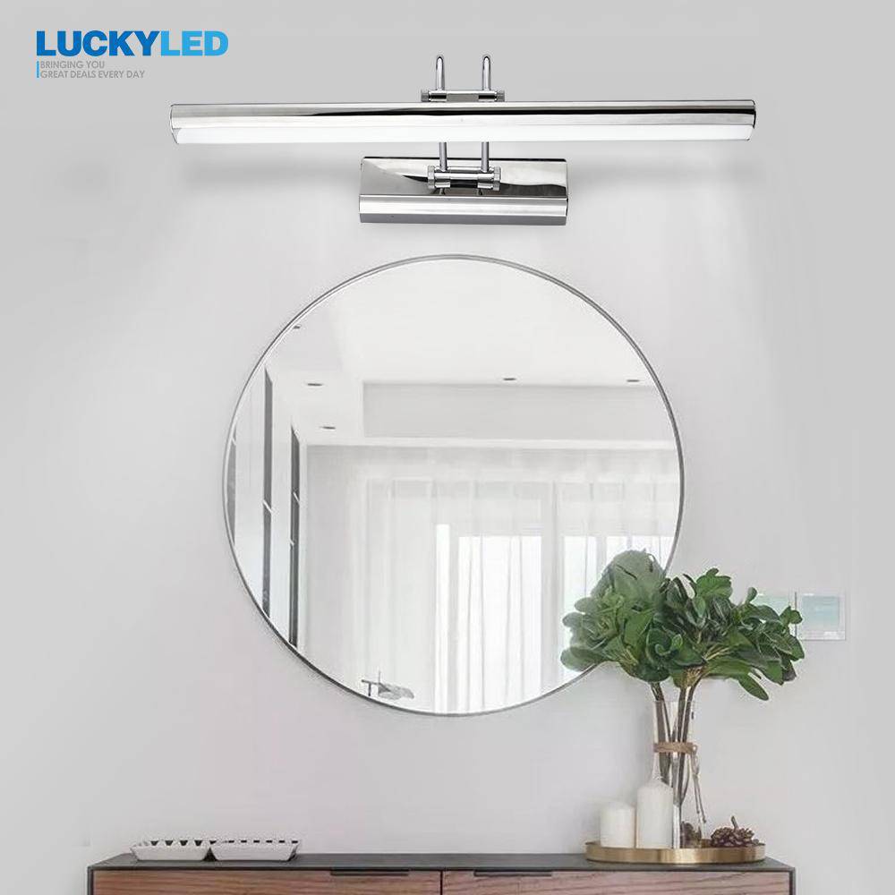 Applique murale LED pour miroir et salle de bain chromée Lucky - vue 2 sur 3