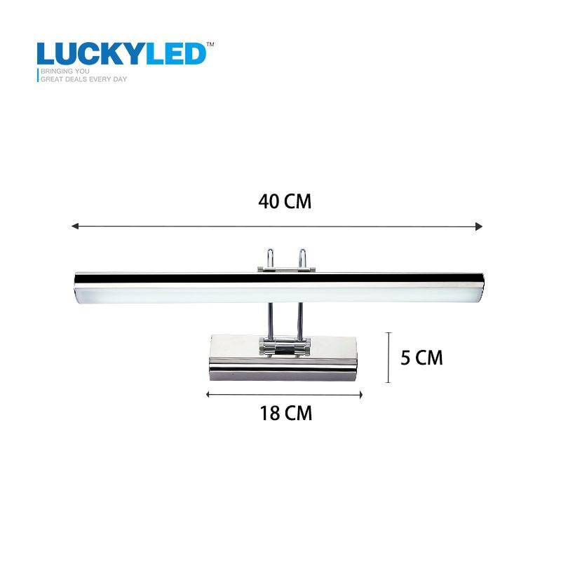 Applique murale LED pour miroir et salle de bain chromée Lucky - vue 3 sur 3