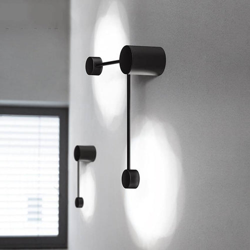 Applique murale design à LED petites barres illuminée - vue 4 sur 5