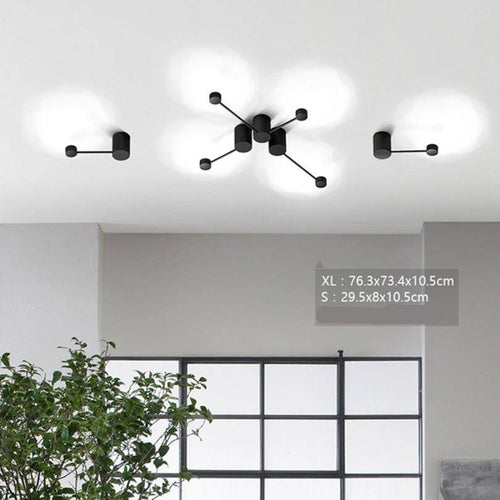 Applique murale design à LED petites barres illuminée - vue 2 sur 5