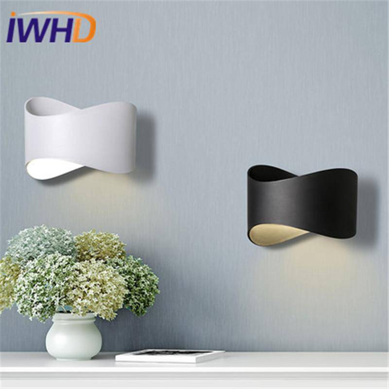 Applique murale LED au design arrondi fashion - vue 2 sur 6