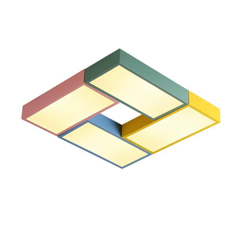 Plafonnier LED rectangulaire de couleur Dining - vue 3 sur 8