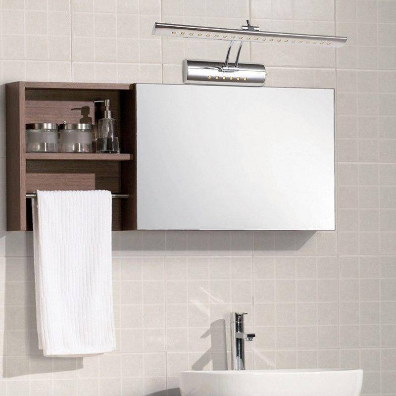 Applique tableau ou miroir à LED chromé Steel - vue 2 sur 5