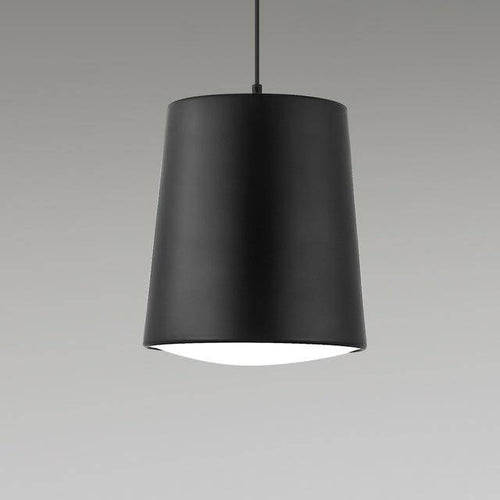 Suspension moderne LED cylindre en aluminium de couleur - vue 4 sur 8