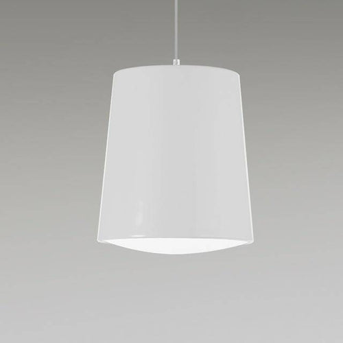 Suspension moderne LED cylindre en aluminium de couleur - vue 7 sur 8