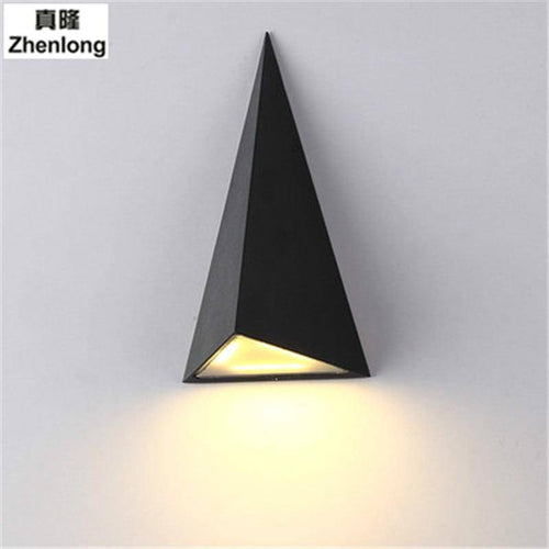 Applique murale design triangulaire à LED waterproof - vue 4 sur 4