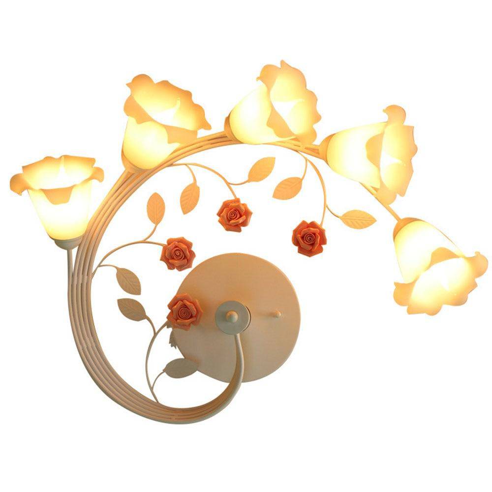 Applique murale LED en verre à fleurs Garden - vue 3 sur 3