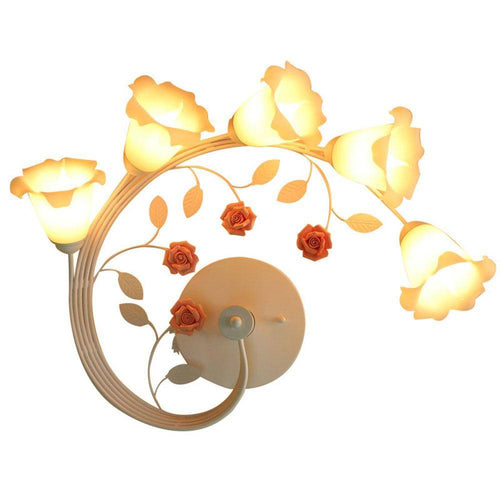 Applique murale LED en verre à fleurs Garden - vue 3 sur 3