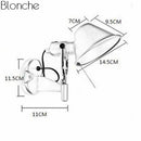 Applique murale à LED argenté ajustable Hat
