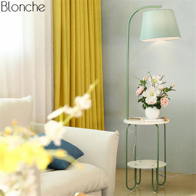 Lampadaire LED avec table Standing - vue 2 sur 10