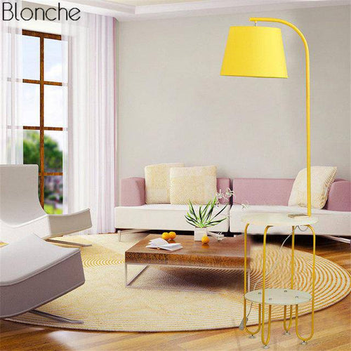 Lampadaire LED avec table Standing - vue 7 sur 10