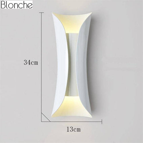 Applique murale design à LED en métal Pillow - vue 7 sur 6