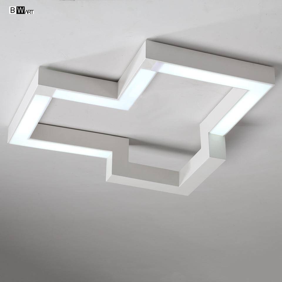 Plafonnier LED design 3D Bwart - vue 3 sur 3