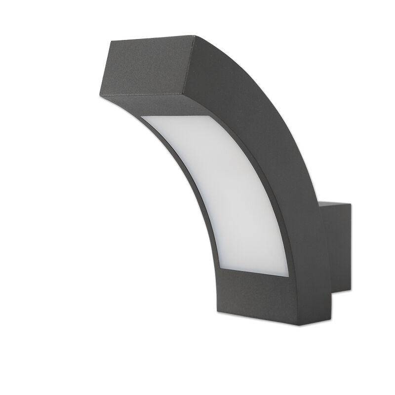 Applique murale LED extérieure waterproof arrondie - vue 3 sur 6