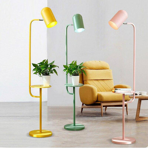 Lampadaire moderne LED avec table coloré Color - vue 3 sur 7