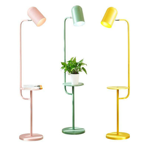 Lampadaire moderne LED avec table coloré Color - vue 6 sur 7