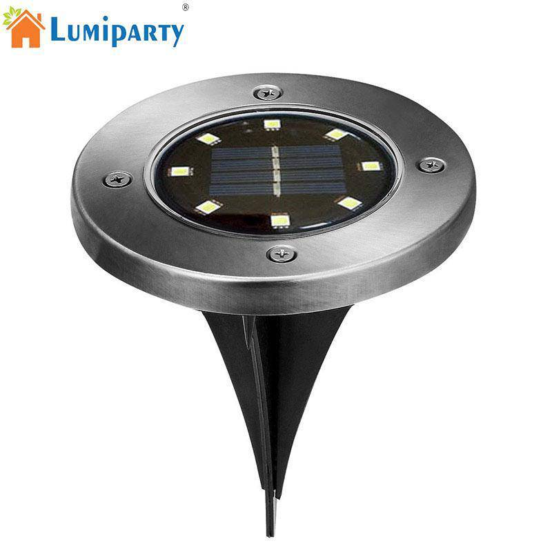 Spot extérieur 8 LEDs à encastrer Lumiparty - vue 4 sur 5