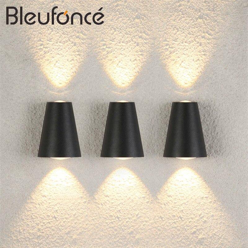 Applique extérieur en aluminium triangulaire Sconce - vue 2 sur 7