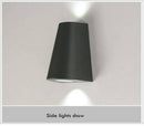 Applique extérieur en aluminium triangulaire Sconce
