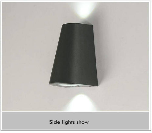 Applique extérieur en aluminium triangulaire Sconce - vue 3 sur 7