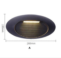 Applique murale extérieure à LED ovale Porch