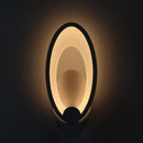 Applique murale LED en forme ovale Room