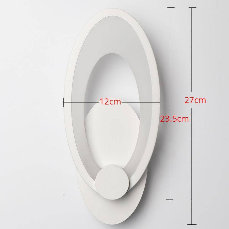 Applique murale LED en forme ovale Room - vue 5 sur 5