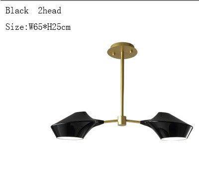 Lustre design branches et lampes Creative - vue 16 sur 26
