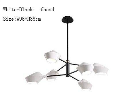 Lustre design branches et lampes Creative - vue 12 sur 26