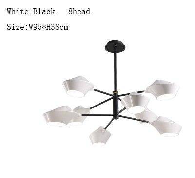 Lustre design branches et lampes Creative - vue 27 sur 26