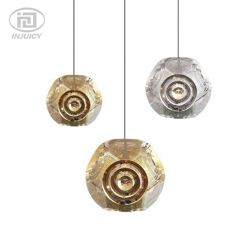 Suspension design doré ou argenté Hollowed - vue 5 sur 13