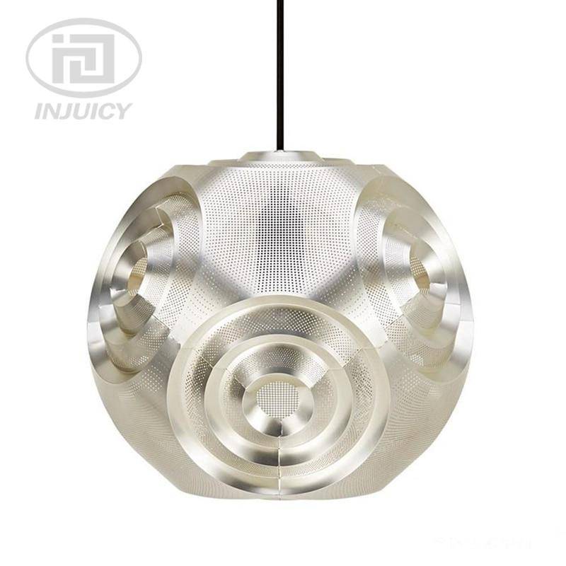 Suspension design doré ou argenté Hollowed - vue 12 sur 13