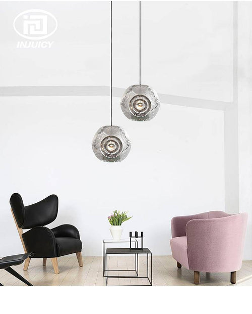Suspension design doré ou argenté Hollowed - vue 3 sur 13